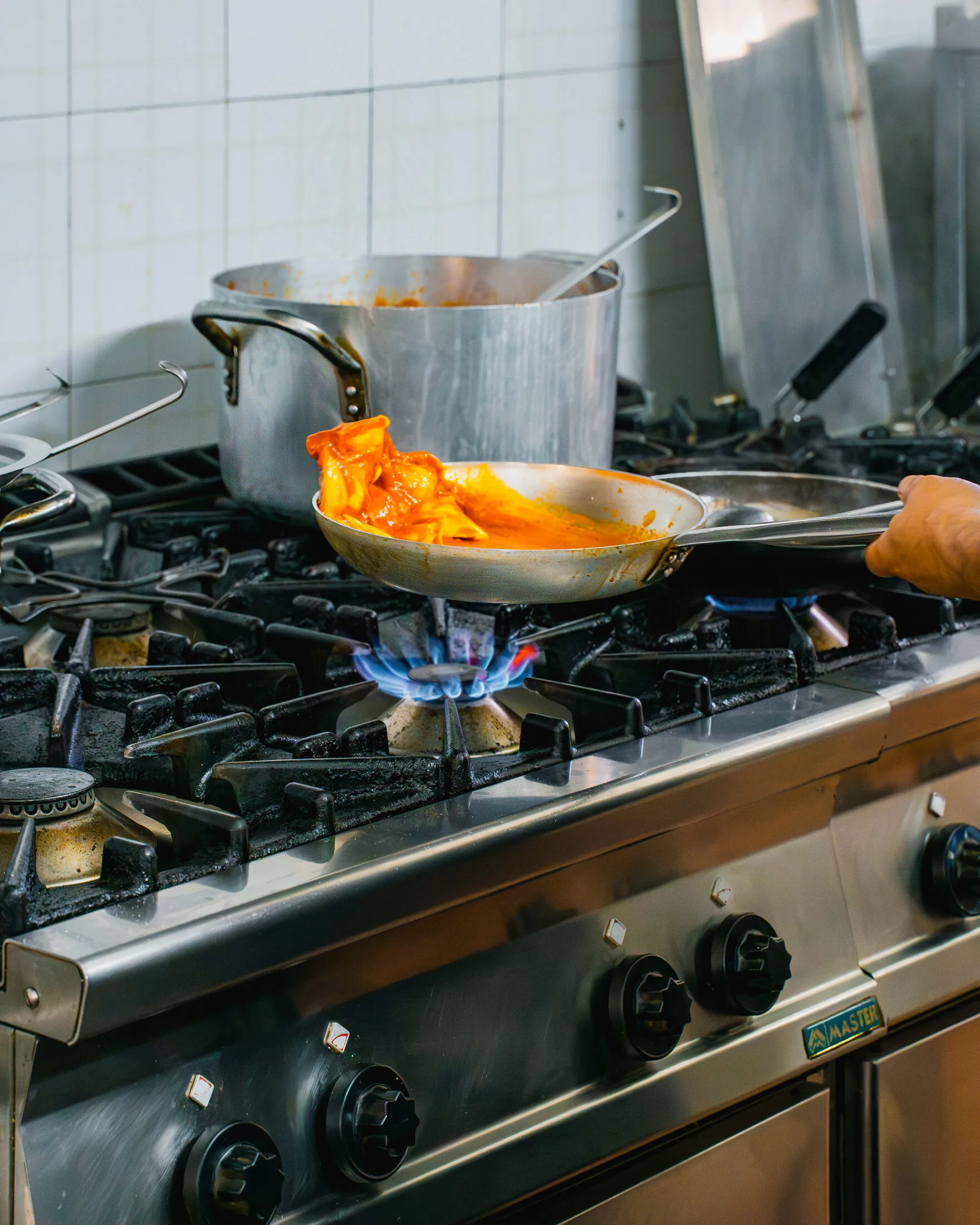 La cucina al lavoro